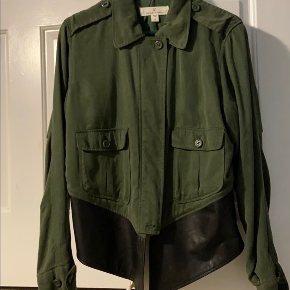 Dakota Collective Jacket adorned w leather